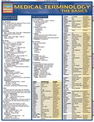 Save Now BarCharts- Inc. 9781572225381 Medical Terminology- The Basics- Pack of 3