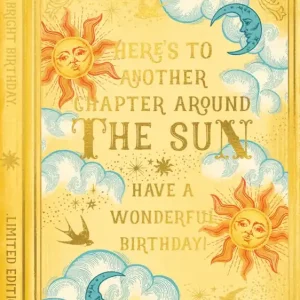 BDAY Sun Book Mini Card Limited Time