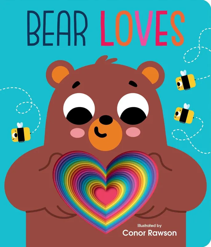 Fast Shipping Bear Loves: Chunky Graduating Board Book