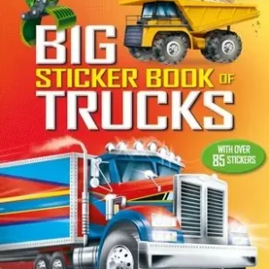 Big Sticker Book of Trucks Markdown