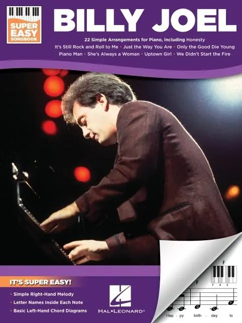 Billy Joel - Super Easy Piano Songbook Buy Direct