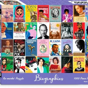 Biographies 1000-Piece Jigsaw Puzzle Buy Direct