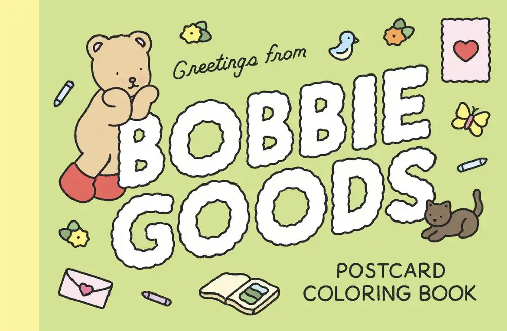 Bobbie Goods Postcard Coloring Book: 20 Postcards Top Pick