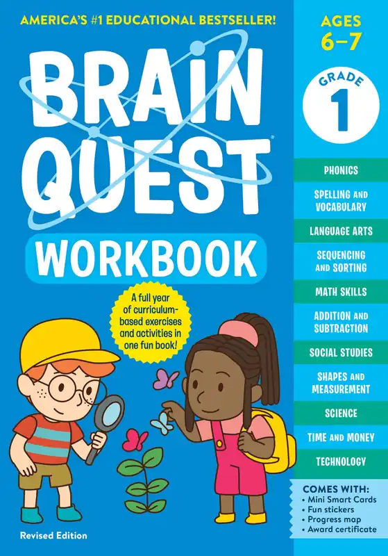 Flash Sale Brain Quest Workbook: 1st Grade Revised Edition