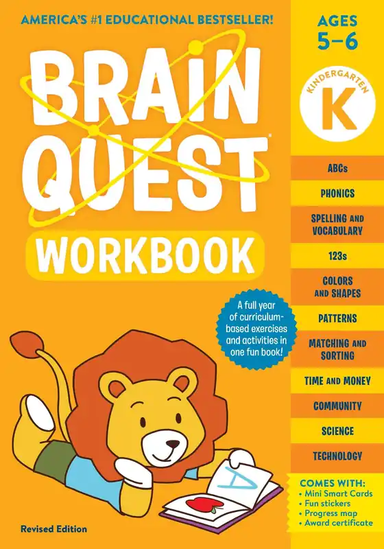 Reduced Price Brain Quest Workbook: Kindergarten Revised Edition