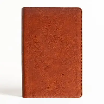 NASB Large Print Personal Size Reference Bible, Burnt Sienna Leathertouch Hassle-Free Returns