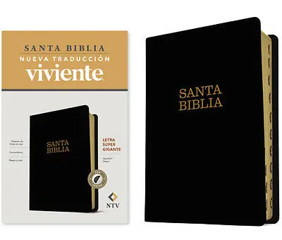 Buy Online Santa Biblia Ntv, Letra Súper Gigante (Letra Roja, Sentipiel, Negro, Índice)