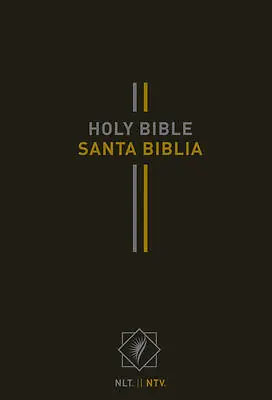 Bilingual Bible / Biblia Bilingüe Nlt/Ntv (Hardcover, Black) Holiday Sale