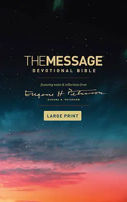 The Message Devotional Bible, Large Print (Softcover) Affordable
