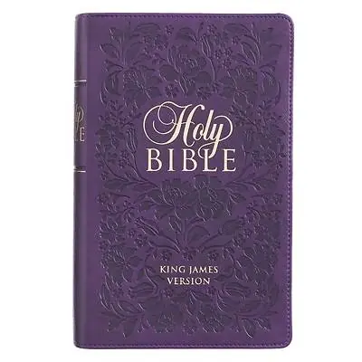 Instant Buy KJV Bible Giant Print Purple