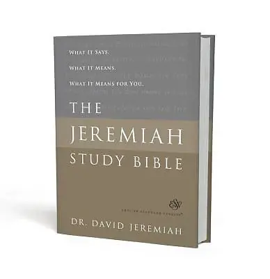 Best Price The Jeremiah Study Bible, ESV