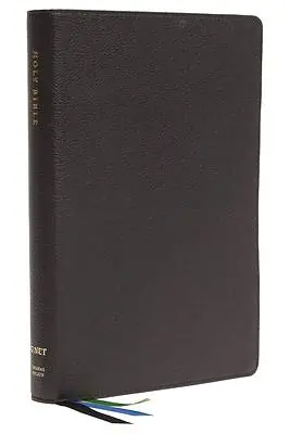 Luxury Net Bible, Thinline Large Print, Leathersoft, Black, Comfort Print