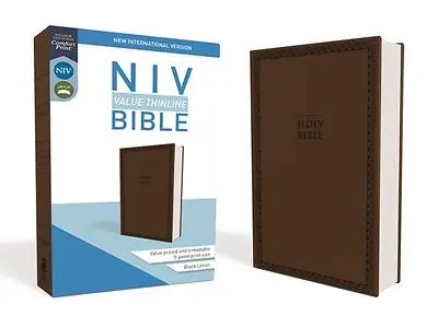 Deal NIV, Value Thinline Bible, Imitation Leather, Brown