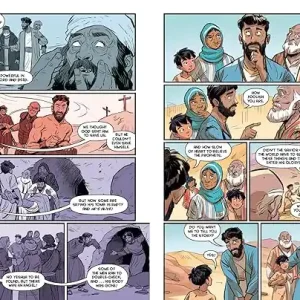 "God with Us Bible Stories on the Road to EmmausBy Matt Mikalatos Illustrated by David Shephard" Fast Shipping