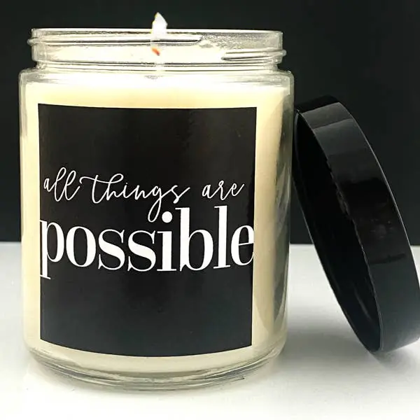 Orchid Musk 8oz Glass Candle Original
