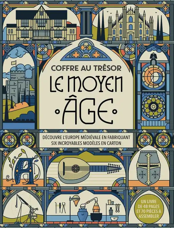 Low Price Coffre Au Trésor - Moyen Âge (découvre L'europe Médiévale en Fabriquant Six Incroyables Modèles en Carton)