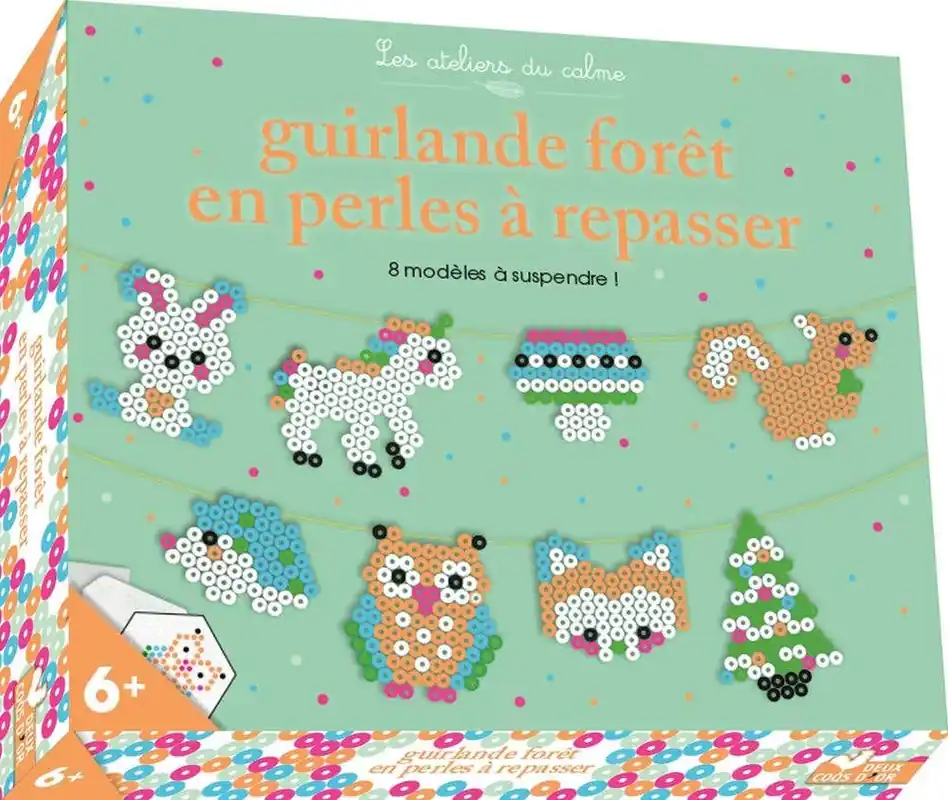 Guirlande Forêt en Perles À Repasser - Coffret Avec Accessoires Deal
