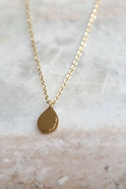 Teardrop Pendant Exclusive
