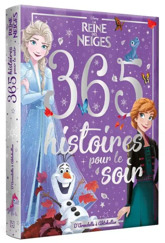 LA Reine DES Neiges - 365 Histoires Pour le Soir - La Reine des Neiges 1 et 2 - Disney Direct From Factory
