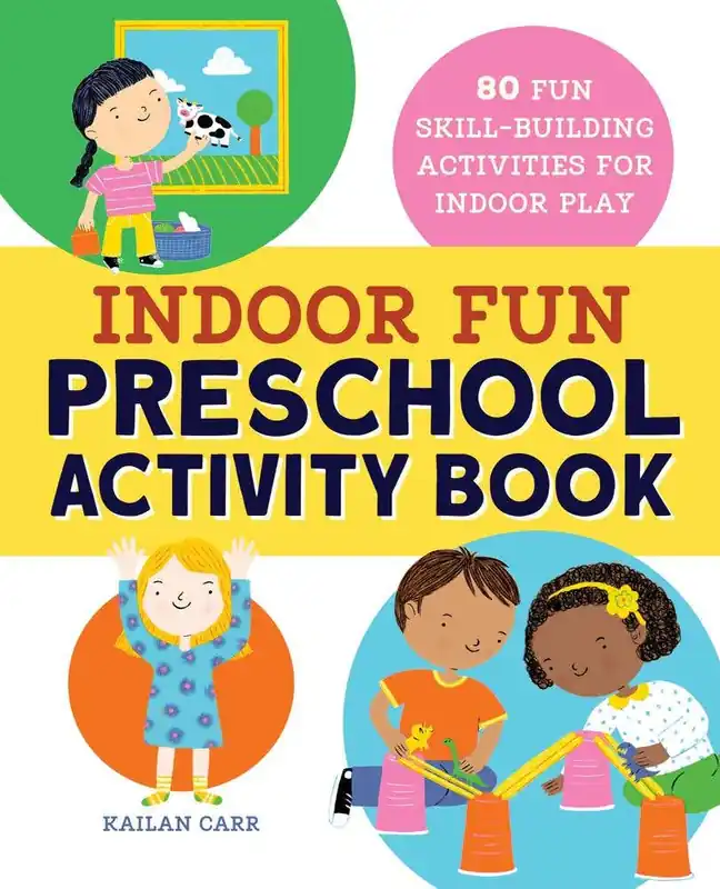 Indoor Fun Preschool Activity Book While Supplies Last