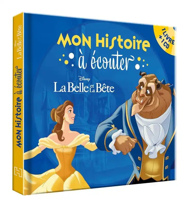 Exclusive LA Belle ET LA Bête - Mon Histoire À Écouter - L'histoire du Film - Livre Cd - Disney Princesses