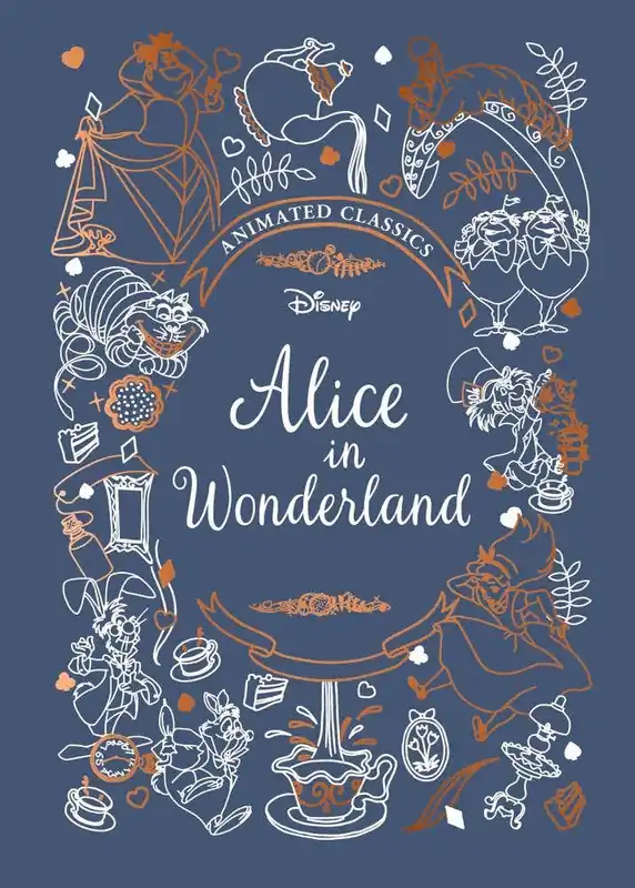 Alice In Wonderland (disney Animated Classics) (a Deluxe Gift Book Of The Classic Film - Collect Them All!) Clearance