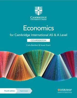 Limited Offer Cambridge International As & A Level Economics Coursebook With Digital Access (2 Years)
