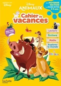 No Minimum Order Disney Animaux - De la Moyenne À la Grande Section - Cahier de Vacances 2023