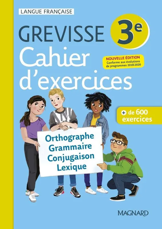 Cahier Grevisse 3e (2021) Express Delivery
