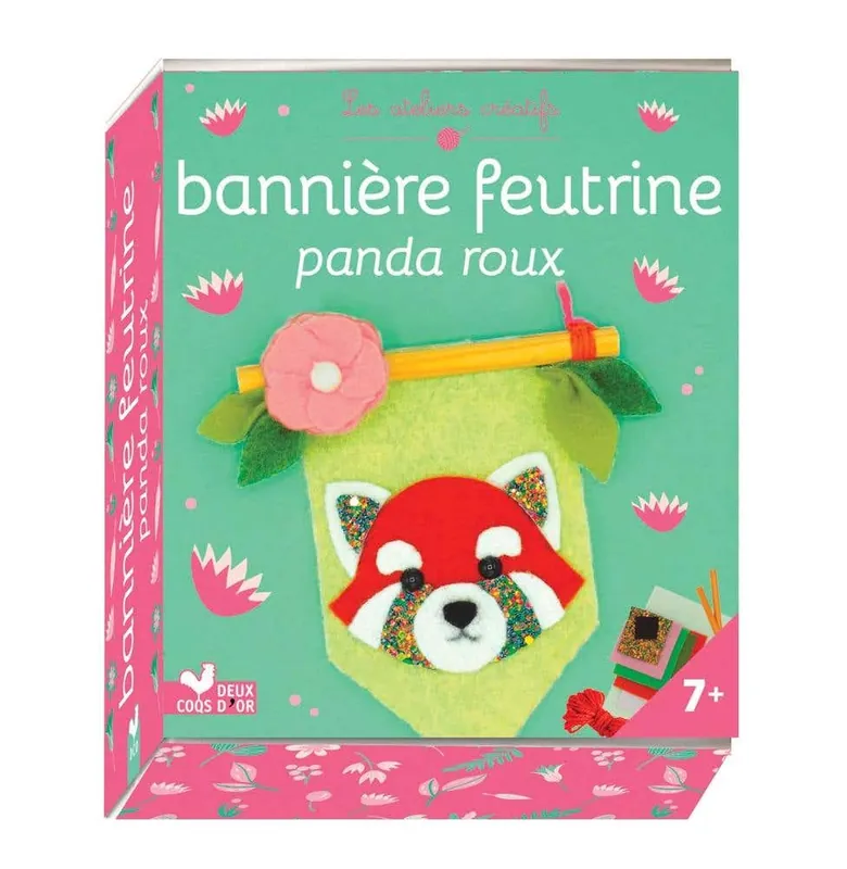 Shop Now Bannière Panda Roux - Mini Coffret Avec Accessoires