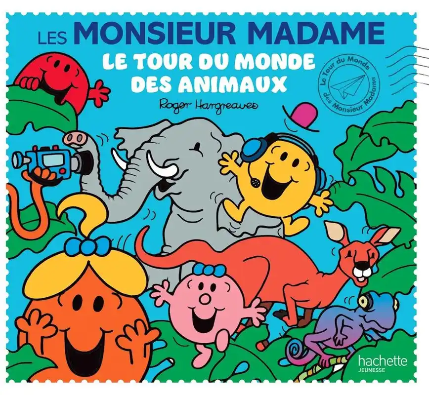 Les Monsieur Madame - Le Tour du Monde des Animaux Fast Shipping