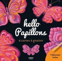 Cartes À Gratter Mini - Hello Papillons Free Shipping