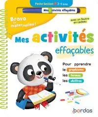 Holiday Sale Bravo les Maternelles - Mes Activités Effaçables - Petite Section