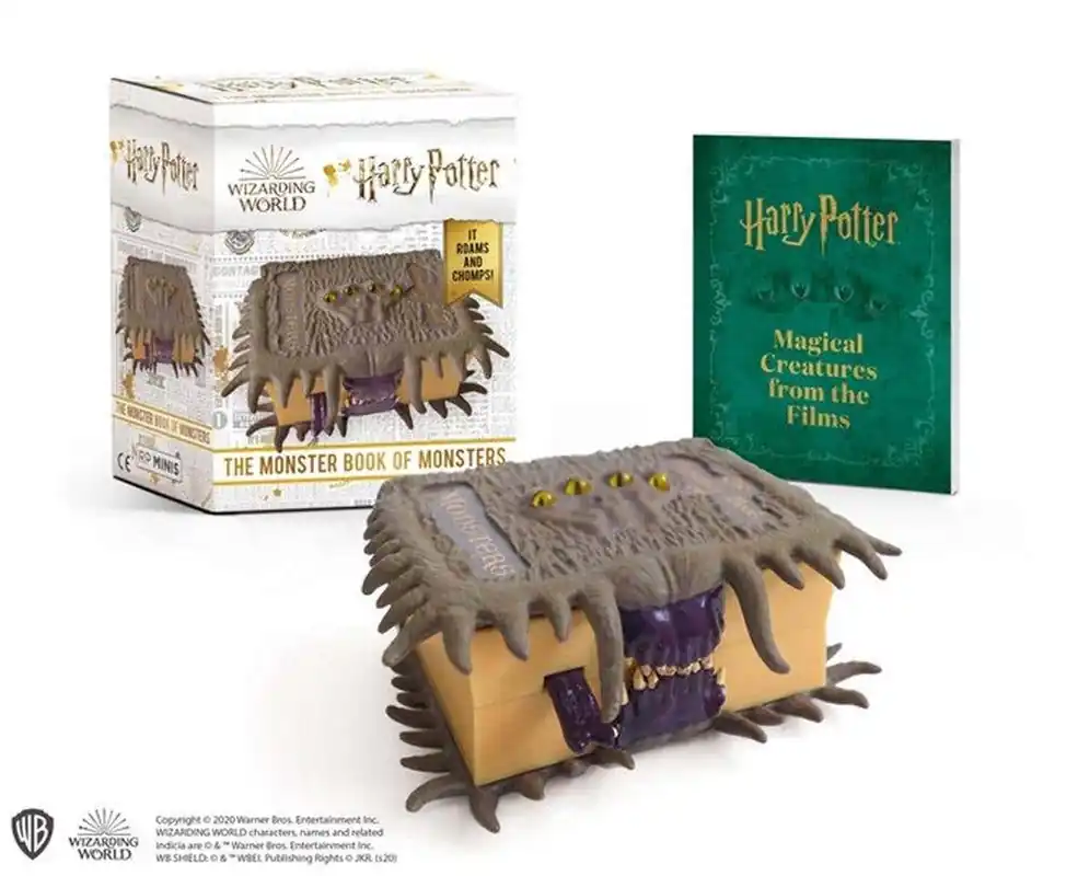 Harry Potter: The Monster Book Of Monsters (it Roams And Chomps!) Same Day Shipping